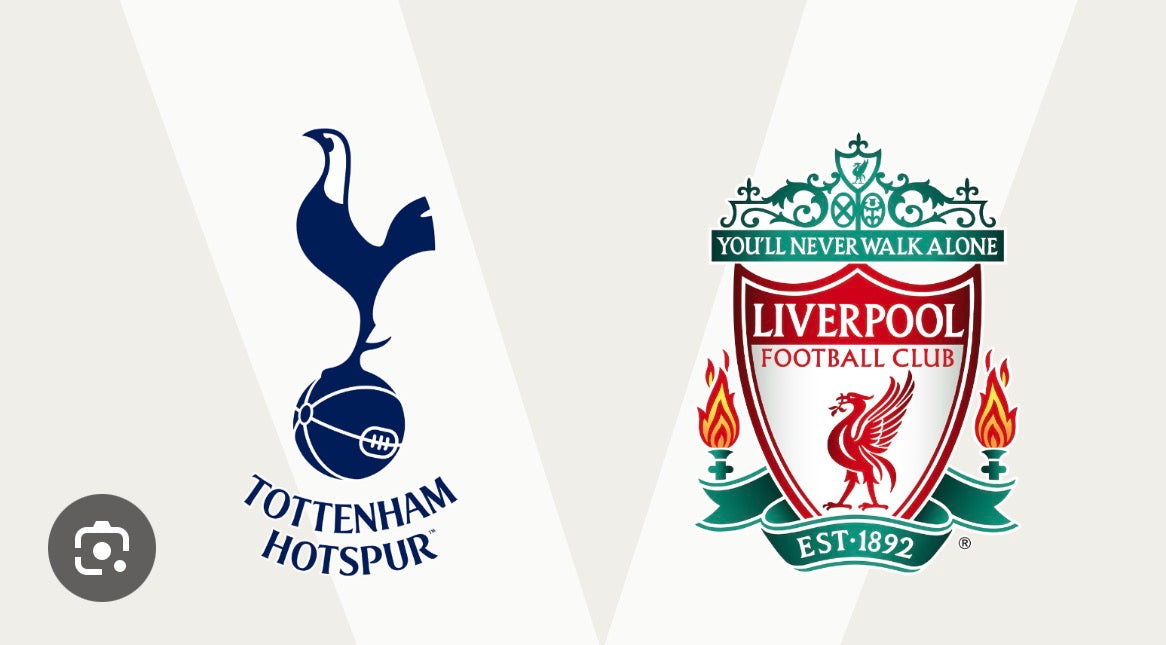 Tottenham v Liverpool 20/12/25 Departs 10.30am Number 9 Cafe