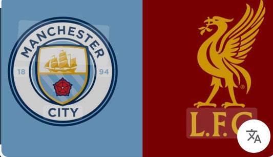 Manchester City v Liverpool 09/11/25 Departs 14.00pm Number 9 Cafe