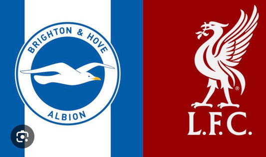 Brighton v Liverpool 21/03/26 Departs 05.30am Number 9 Cafe