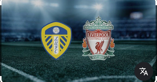 Leeds v Liverpool 06/12/25 Departs 14.30pm Number 9 Cafe